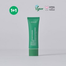[1+1]키위글로우 비건 제주 수분 논나노 무기자차 선크림 50mL (SPF50+ PA++++) 남녀공용(2개)