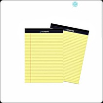 논술학원 오답노트 지방출장 전화메모 뒷판있는 노트 B5 옐로우 10개묶음 사무용품전문점