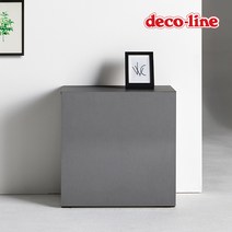 데코라인 코넬 피코 높은 거실장 600 DNS024C, 메탈그레이