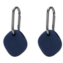 삼성 갤럭시 스마트태그 위치추적기 호환 키링 보호케이스 (2P), 네이비