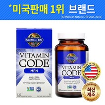 가든오브라이프 비타민코드 우먼 & 맨스 멀티비타민 120캡슐, 없음, 맨스120정