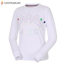 [까스텔바작] (여성)드롭 숄더 루즈핏 티셔츠_BG9STS802_WH