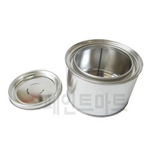 상품코드0.25LT-0001 0.25리터 작은용량 철공캔 빈깡통 공캔 철캔 뚜껑과 한세트 깡통 250ml용량