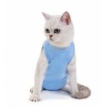 [코코스튜디오] 1+1 고양이 수술복 요양복 중성화수술, 고양이 환자복/도넛/L