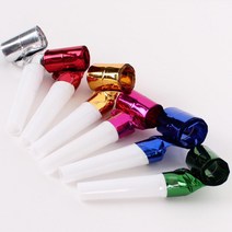 유치원 생일 축하 파티 응원 코끼리코 나팔 6P 매장장식 홈인테리어, 1개, 혼합