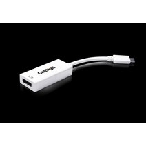 칼디짓 usb-c to vga usb-c to dp1.2 caldigit usb-c 비디오 어댑터 type-c to hdmidpvga 어댑터 썬더볼트 3과, 빨간색