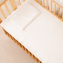 신생아 아기 침대 패드 침대맞춤 패드 (이케아 보니유아 쁘띠라뺑 벨라등), 인견, 리안드림콧, PAD-CRD
