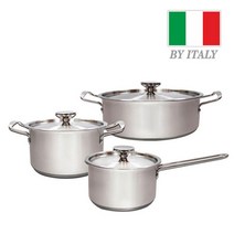 BY ITALY 인덕션 겸용 쿡웨어 IH 멀티 18편수+20양수+26전골 냄비세트
