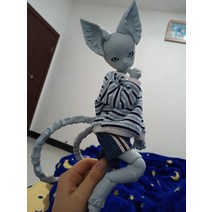 체스판 HeHeBJD 1/6 드림 고양이 판타지 수지 bjd 무료 눈 생일 선물, 03 Normal_02 No any make up
