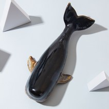 악몽 예술 도자기 장식품 모방 고래 장식품 북유럽 창의 거실 텔레비전 캐비닛 소프트 장식품 2 세가격임CDZ00164