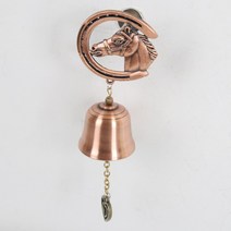 데코스토리 행운상승 재물운 말 편자종 1p 현관문종 문종, 동색