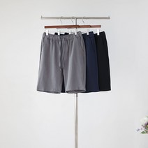 에이치컴퍼니 / 베이직 무지기본 반바지밴딩슬랙스