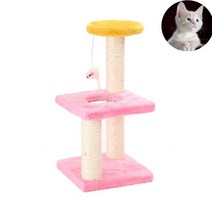 낮은캣타워 스크래치 캣폴 구름다리 놀이터 캣가구, 랜덤발송