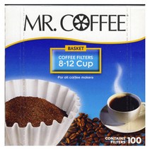 Mr Coffee 커피 필터/여과지 8-12컵, 1개, 100개입