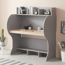 이스마트 [e스마트] 엘리트 와이드 독서실책상 1230(es_182)/독서실책상/집중력책상, 화이트