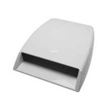 3D 범용 엔진 공기 흡입구 본넷 에어인테이크 머슬카 본네트 장식 자동차 튜닝 DIY, 화이트