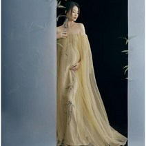 만삭 스냅 촬영 셀프 만삭사진옷 주수사진 드레스 PD33