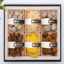 나은상점 참나무 원목 친환경 표고버섯 건강 모듬 버섯 선물 세트, 1개, 413g