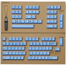 토프레 리얼포스 키보드 R2 컬러키캡세트 영어배열 108키 블루 AGBZ06KT1
