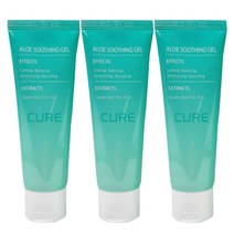 [김정문알로에] 큐어 맥시 알로에베라 겔 크림 100ml x 3개