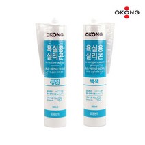 †오공 욕실용 바이오 실리콘 300ml 투명 백색 택1† 0707 PLAB::##, 색상