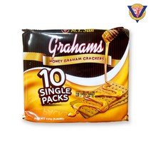 M.Y.San Grahams 그레이엄 허니 크래커 250g 스모어 디저트용, 1개