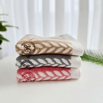 신혼집선물 산뜻한 투톤 밑단마감 고급수건 돌답례품 모던타올 자취준비, E코마사위너타올핑크