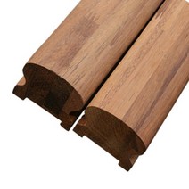 멀바우손스침(식빵모양) 60x70x3600mm 핸드레일 계단손잡이 DIY인테리어 계단시공