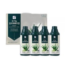 맑은농장 유기농 알로에베라겔 기획세트 1050mlx4병 1박스, 상세페이지 참조, 상세페이지 참조