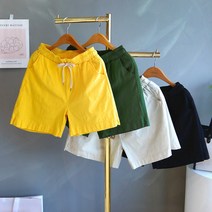 로드블링 몬트린넨 밴딩 숏팬츠