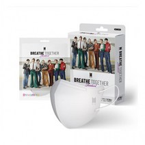 BTS방탄소년단 마스크 브리드 투게더 스탠다드 컬러 새부리형 +N95 도부마스크 대형 (10매+10매), 스카이블루(10매)+(N95)대형10매
