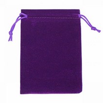 크리스마스 웨딩 선물 가방 및 벨벳 10 개 드로스트링 파우치 여행 도매 저장, 11.5x14.5cm, purple