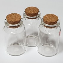 미니유리병 20개입 9종류 코르크마개 PP마개 11x35mm ~ 30x80mm 향수샘플 씨앗보관 장식소품 소원메시지 소원캡슐 비즈보관함 샘플병 고백 비밀편지 메시지