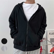 라일리 라일리 Rly 오버핏 남자 후드 집업 기모 점퍼 캐주얼 데일리 코디 (9657134)