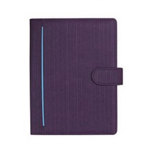 대주기획 보라색 단추식 스프링 사무 다이어리