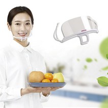 웰클라 투명위생마스크 10P 주방 식당위생 조리마스크 업소용마스크, 5개입, 2개, 화이트