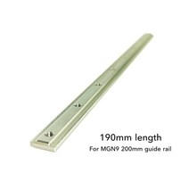 알루미늄프로파일 샌드위치판넬 funcore voron v2.4 mgn9 가이드 레일 알루미늄 고정 스트립 압출 프로파일 알루미늄 블록, 200mm 가이드 레일용