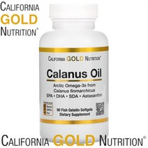 캘리포니아 골드 뉴트리션 칼라누스 오일 500mg 오메가3아스타잔틴 아스타크잔틴 DHAEPA소프트젤 90캡슐, 90 Count