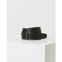 22FW [Online Limited] 블랙 스티치장식 소가죽 벨트 HJBE2F966BK