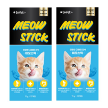 에코펫위드 미오스틱 블루 짜먹는 고양이 간식 15g, 닭고기 + 칠면조 혼합맛, 20개