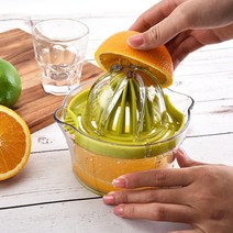 4 in1 4 개/대 주방 액세서리 수동 과일 도구 오렌지 레몬 압착기 Juicer 기계 휴대용 감귤류 Juicer, 하나, 보여진 바와 같이