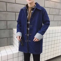 남성 롱 청 자켓 가을 자켓 J0013