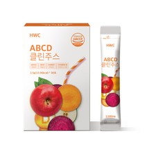 HWC ABCD 클린주스 (해독주스), 1박스 (1개월분), 1개