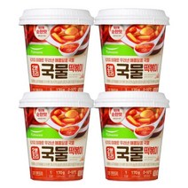풀무원 2분조리 국물떡볶이 170gx4 즉석떡볶이 컵떡볶이, 1개