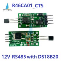 RS485 TTL DS18B20 온도 센서 모듈 Modbus RTU 수집 MODBUS 직렬 전자, [04] 5V RS485 DS18B20