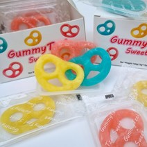 NEW 구미첼 젤리 gummy tzel sweet (미니Haribo증정), 12g, 12개
