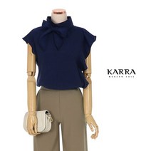 카라 KARRA 리본프리엘민소매블라우스_KB2MBL103G