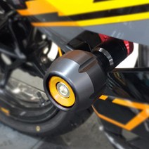 가와사키 닌자400 튜닝 프레임 슬라이더 CNC 커스텀 파츠 보호가드 전년식 장착가능, 그린