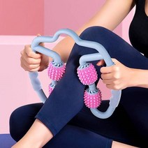 롤러 허벅지 다리 스트레칭 셀룰라이트 제거, 블랙, 1개