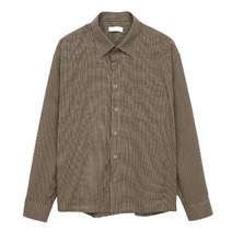 LS3)스콰즈 셔츠 STW187 3COLOR 여성 캐주얼 체크 크롭남방